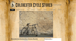 Desktop Screenshot of colchestercycles.com
